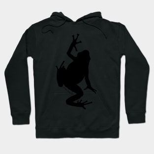 Poison dart frog silhouette Hoodie